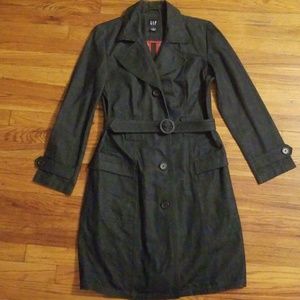 GAP denim trenchcoat